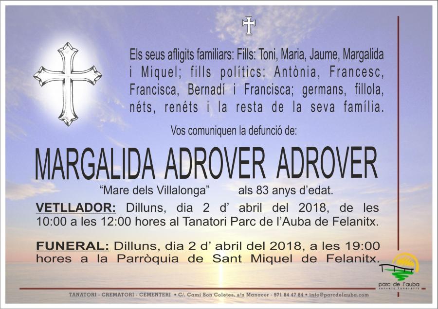 MARGALIDA ADROVER ADROVER