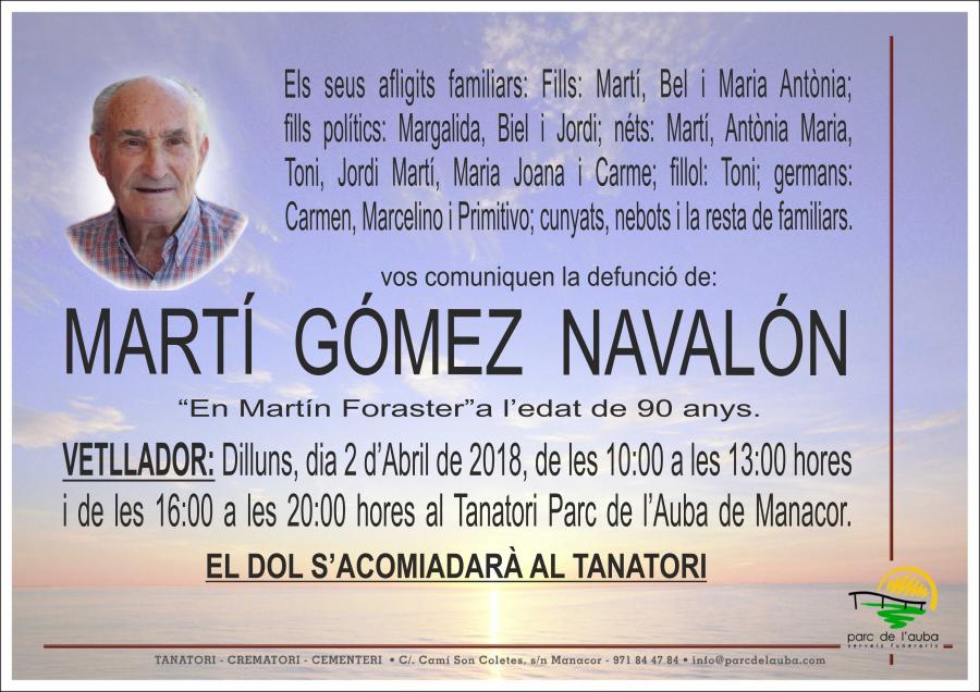 MARTÍ GÓMEZ NAVALÓN