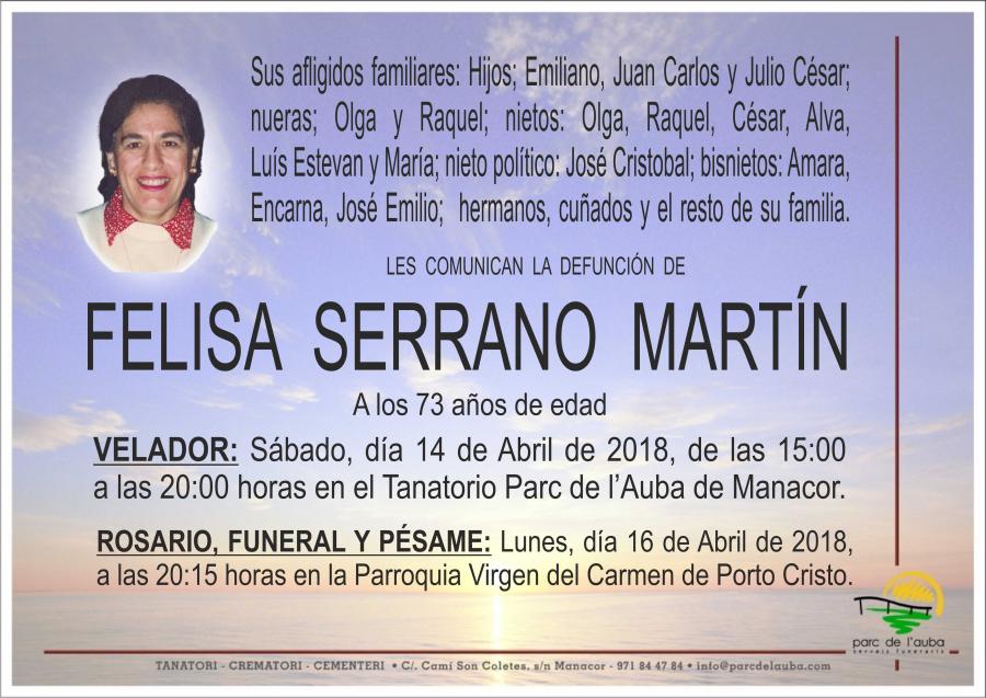 FELISA SERRANO MARTÍN