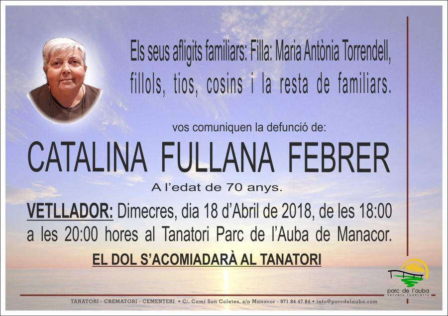 CATALINA FULLANA FEBRER