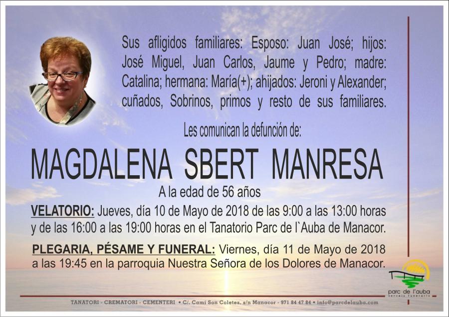 MAGDALENA SBERT MANRESA
