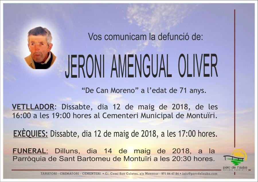 JERONI AMENGUAL OLIVER