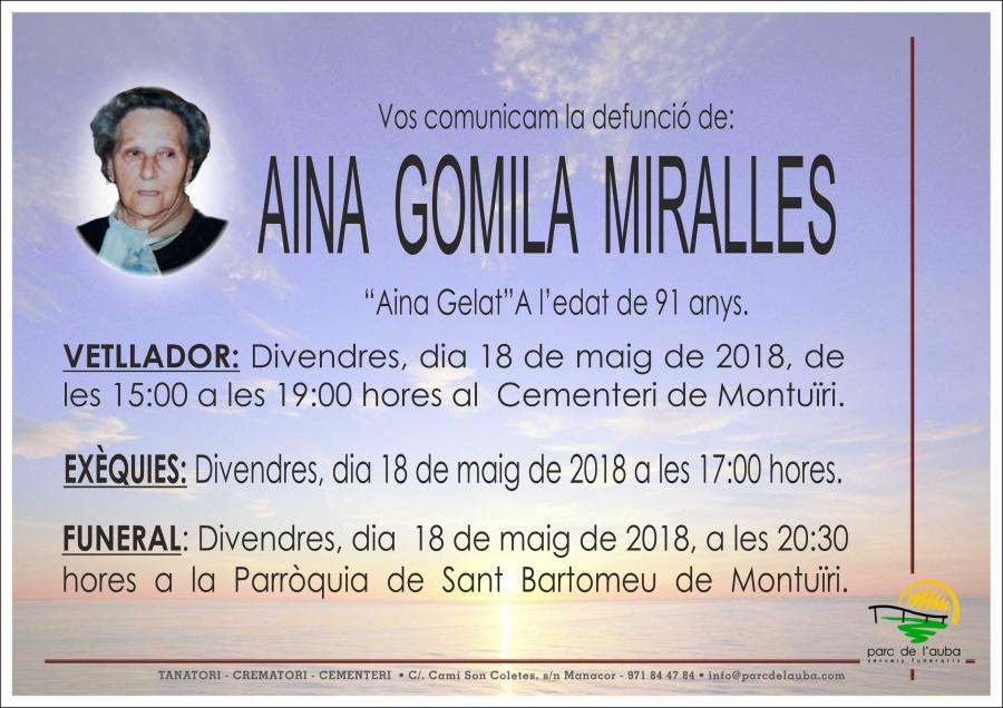 AINA GOMILA MIRALLES