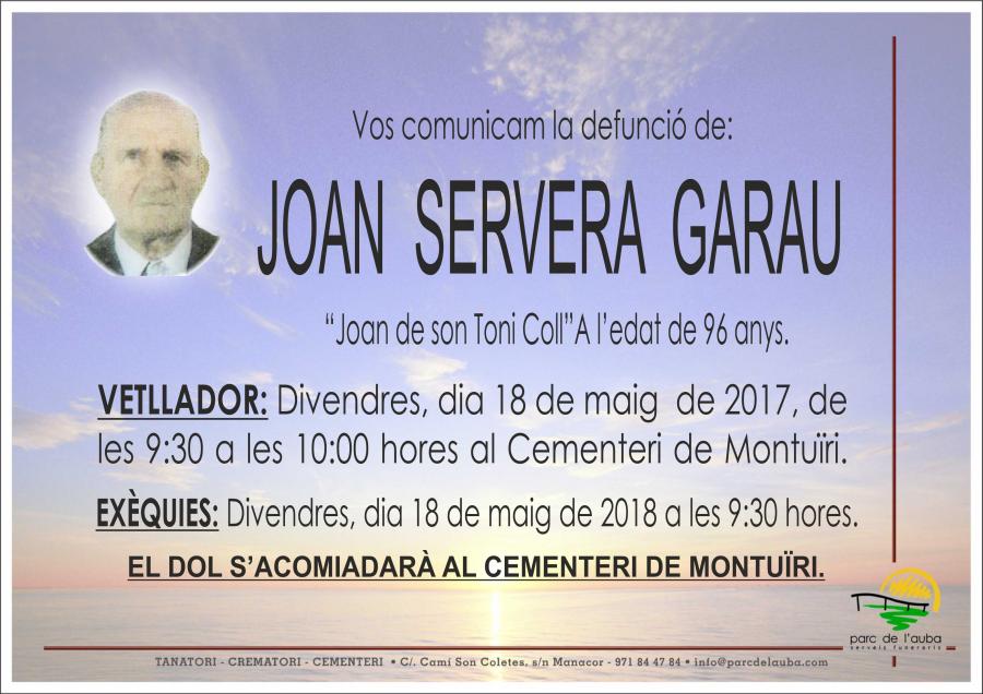 JOAN SEVERA GARAU