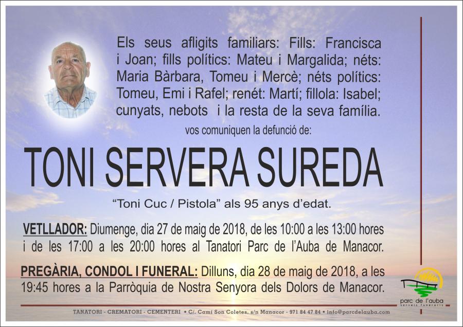 TONI SERVERA SUREDA