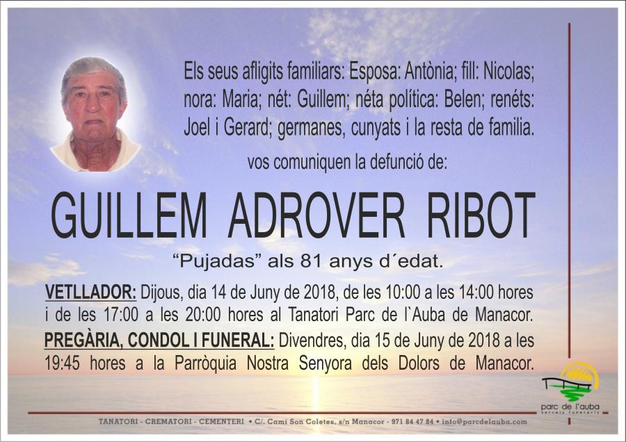 GUILLEM ADROVER RIBOT
