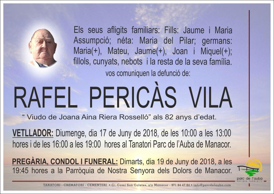 RAFEL PERICÀS VILA