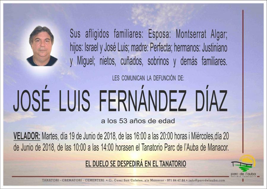 JOSE LUIS FERNANDEZ DIAZ