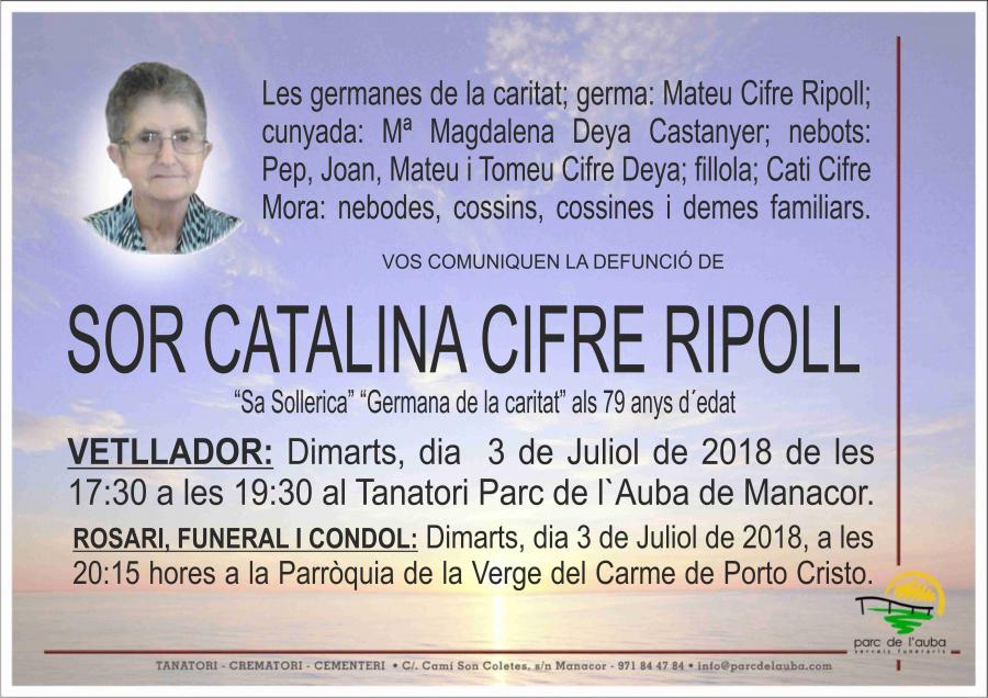 SOR CATALINA  CIFRE RIPOLL