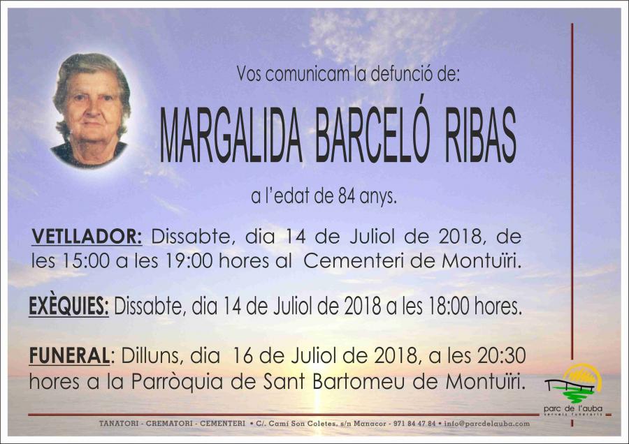 MARGARITA BARCELÓ RIBAS