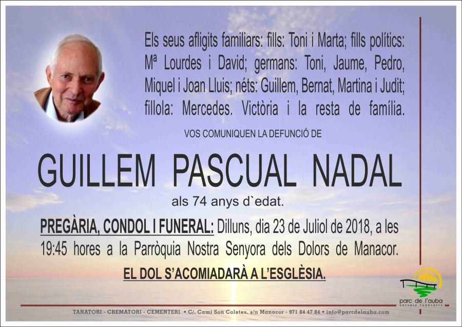 GUILLEM PASCUAL NADAL