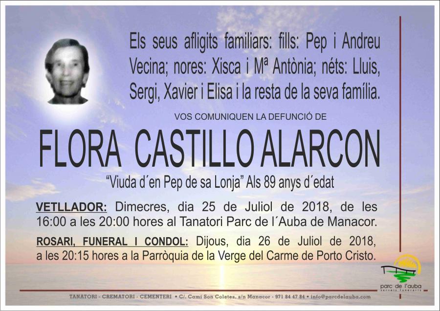 FLORA CASTILLO ALARCON