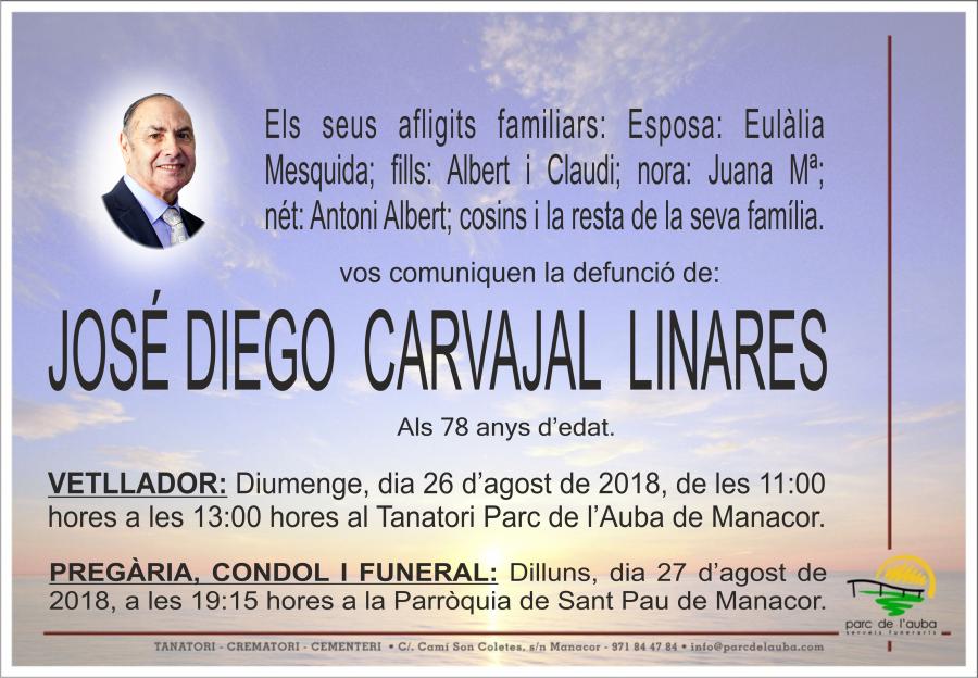 JOSÉ DIEGO CARVAJAL LINARES