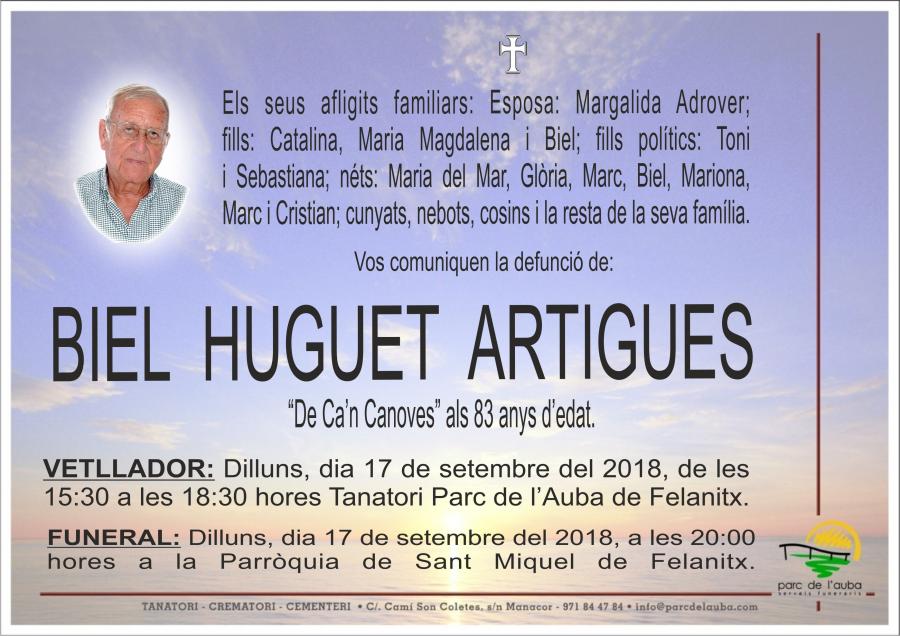 BIEL HUGUET ARTIGUES