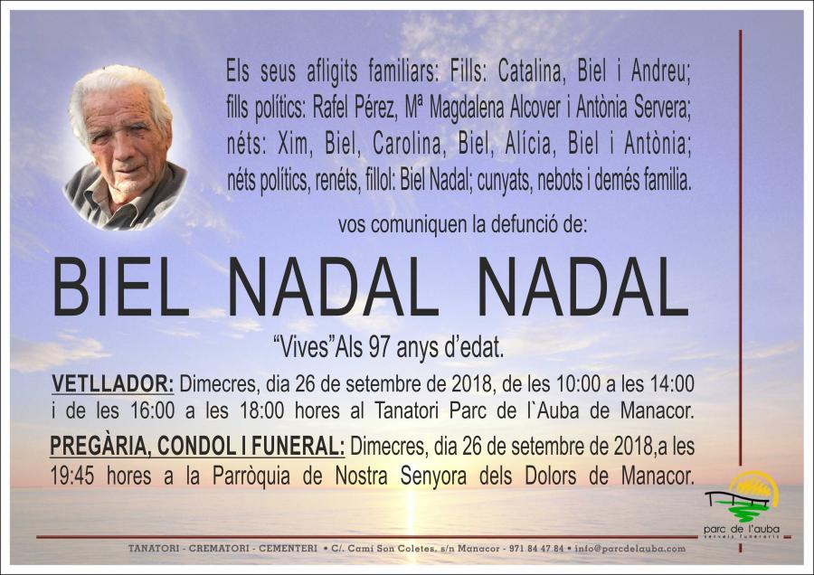 BIEL NADAL NADAL