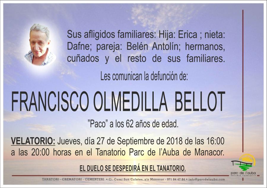FRANCISCO OLMEDILLA BELLOT