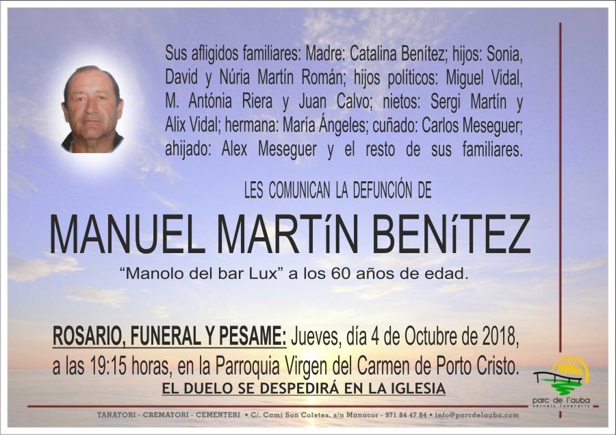 MANUEL MARTÍN BENÍTEZ