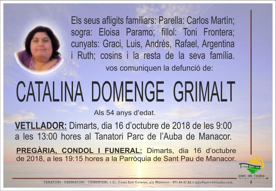 CATALINA DOMENGE GRIMALT