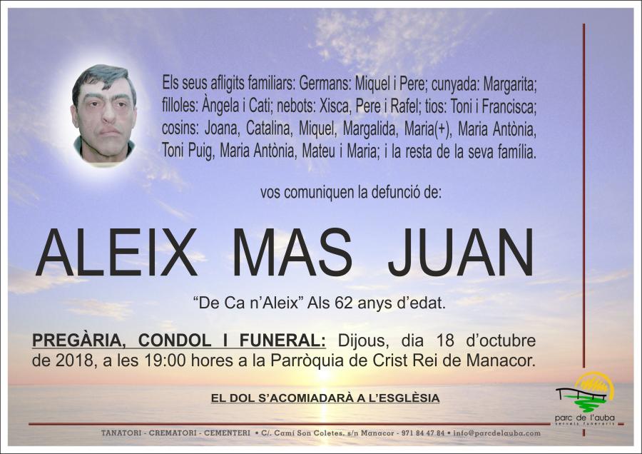 ALEIX MAS JUAN