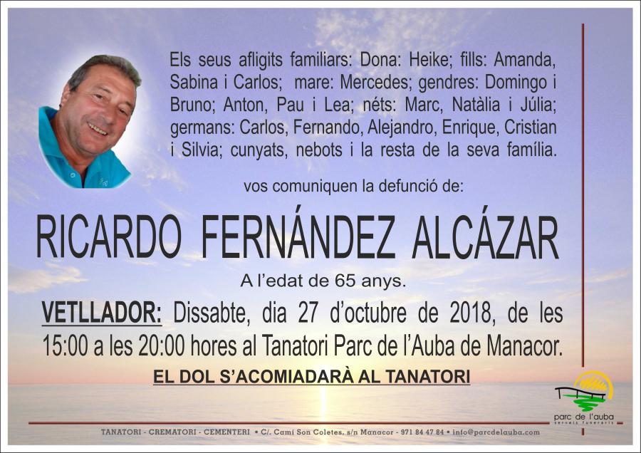 RICARDO FERNÁNDEZ ALCÁZAR