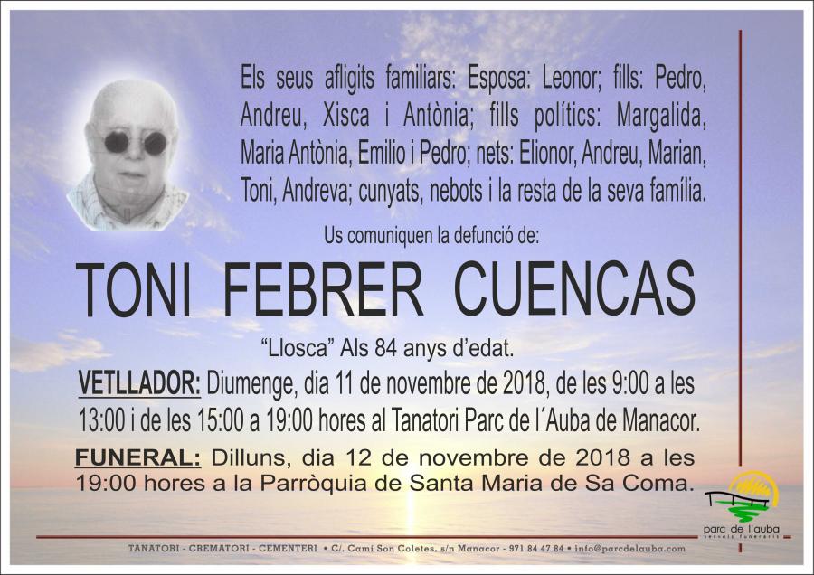 TONI FEBRER CUENCAS