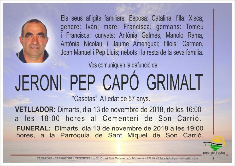 JERONI PEP CAPÓ GRIMALT