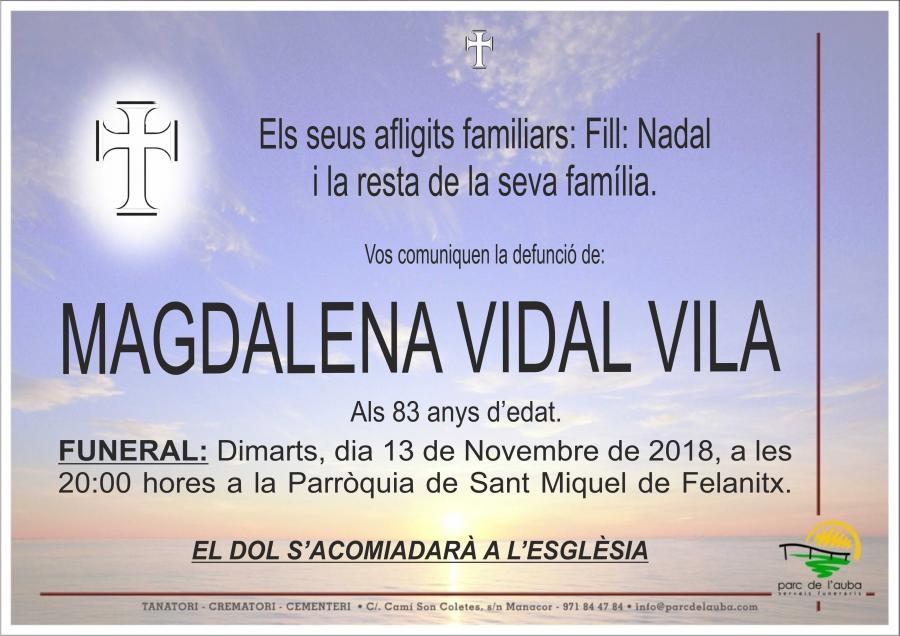 MAGDALENA VIDAL VILA