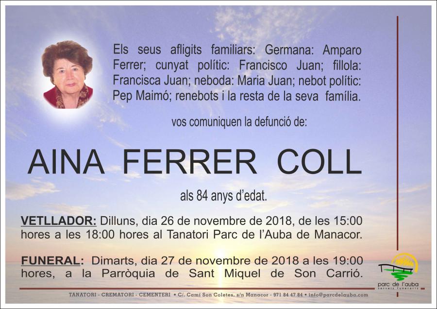 AINA FERRER COLL