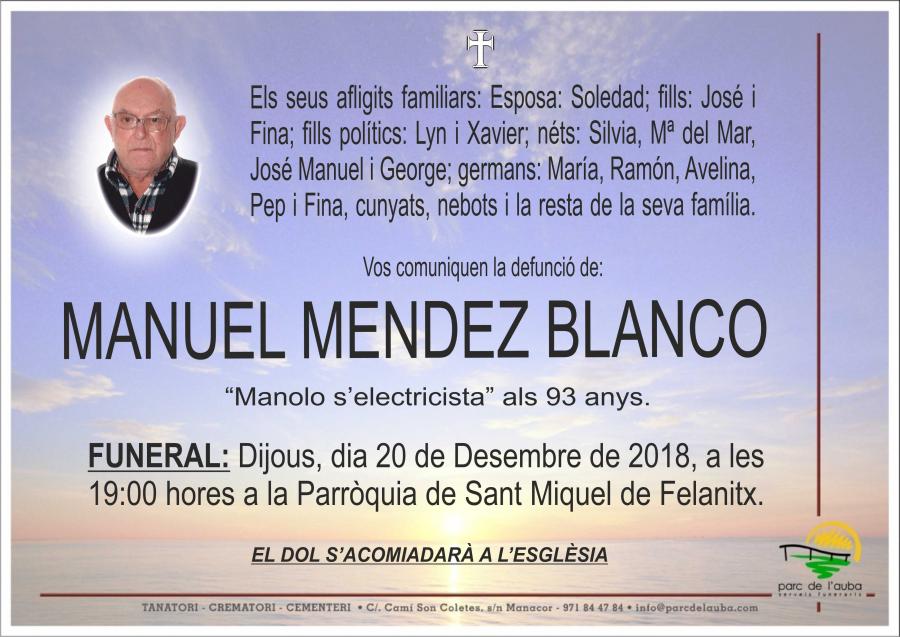 MANUEL MENDEZ BLANCO