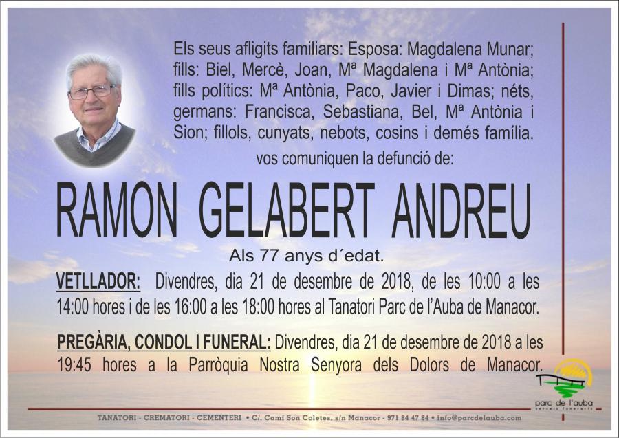 RAMON GELABERT ANDREU