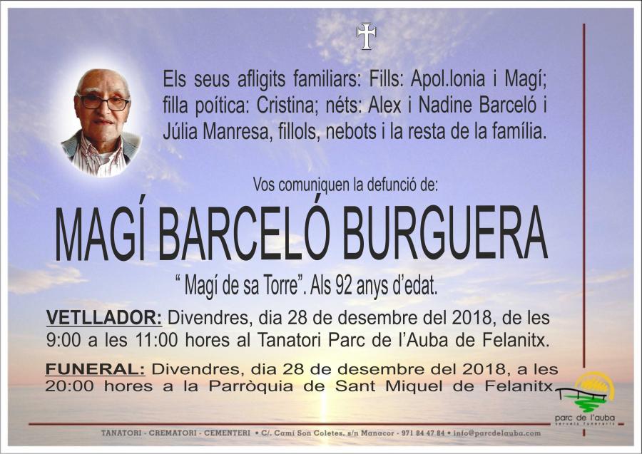 MAGI BARCELÓ BURGUERA