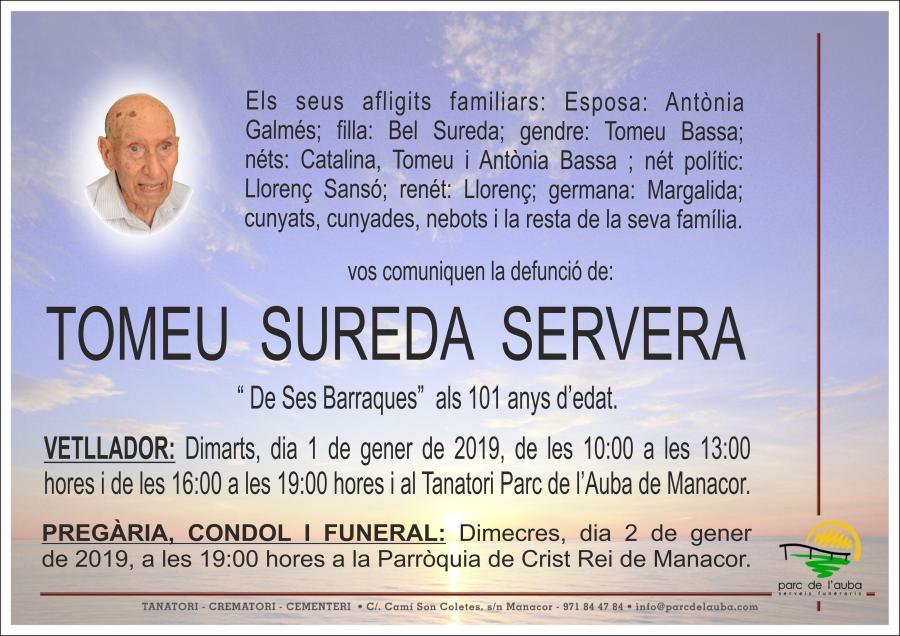 TOMEU SUREDA SERVERA