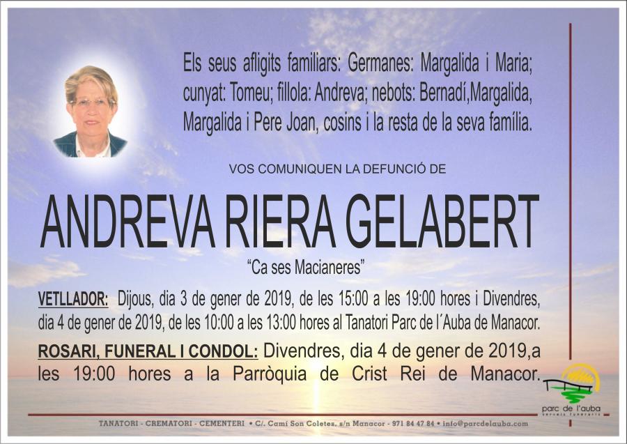 ANDREVA RIERA GELABERT