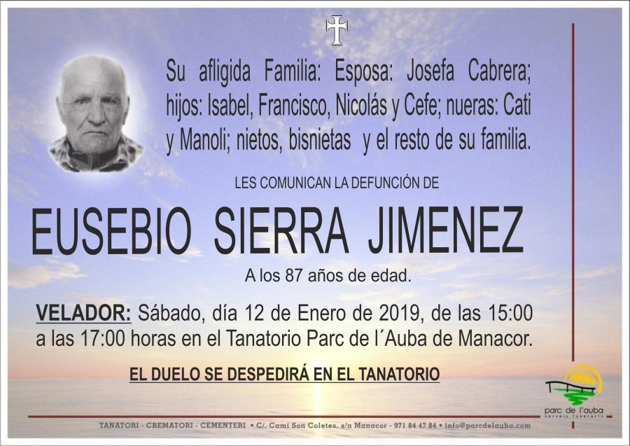 EUSEBIO SIERRA JIMENEZ