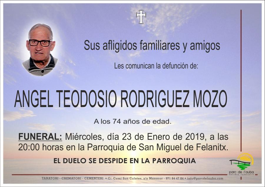 ANGEL TEODOSIO RODRIGUEZ MOZO
