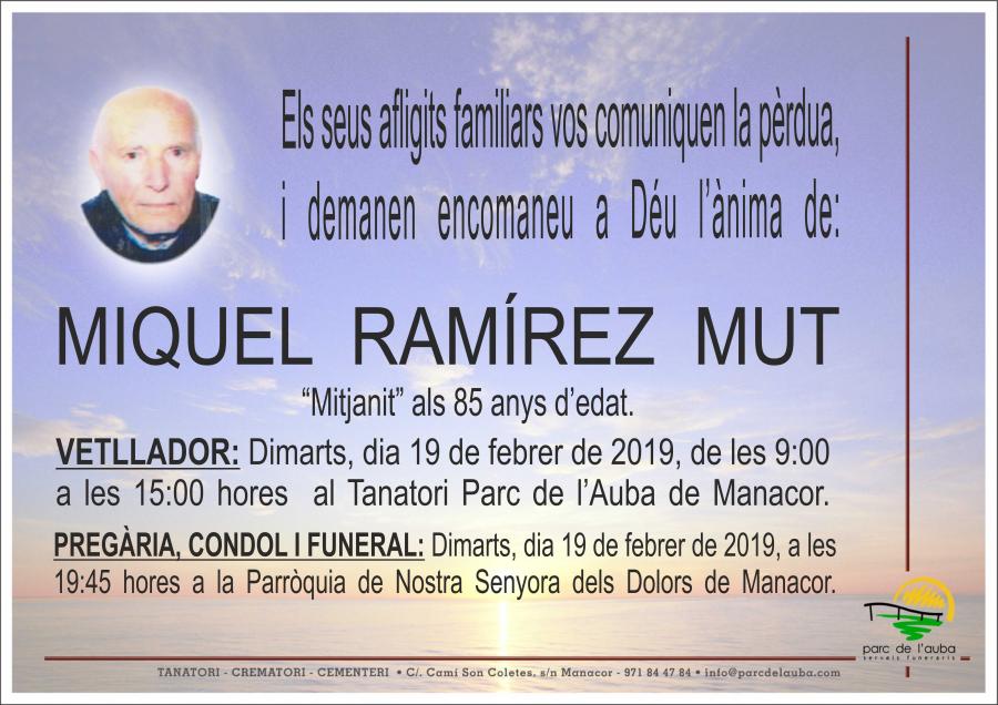 MIQUEL RAMÍREZ MUT