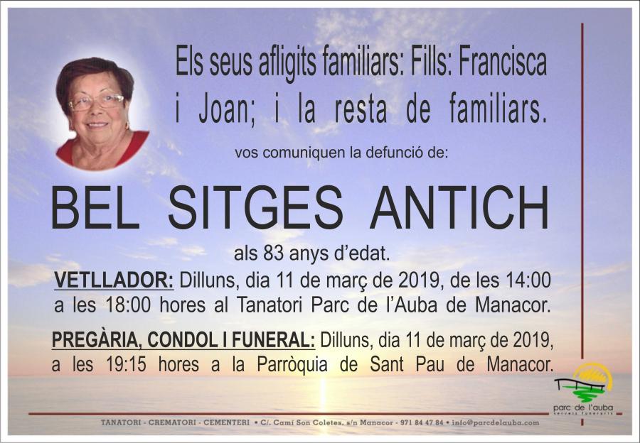 BEL SITGES ANTICH