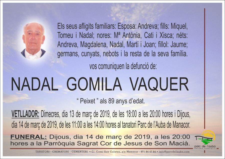 NADAL  GOMILA VAQUER