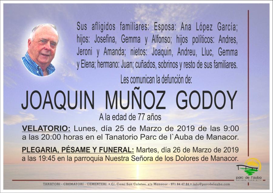 JOAQUIN MUÑOZ GODOY