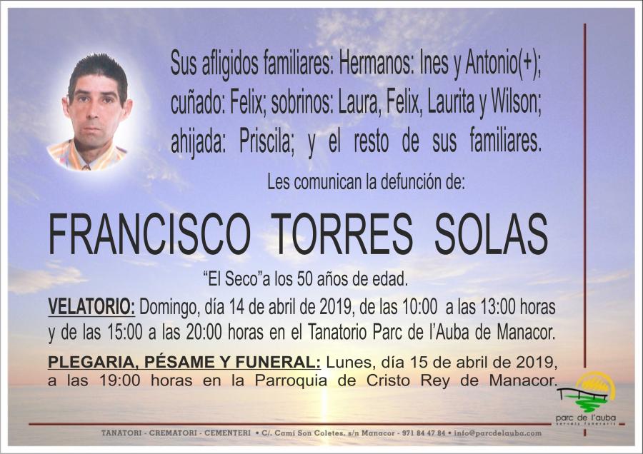 FRANCISCO TORRES SOLAS