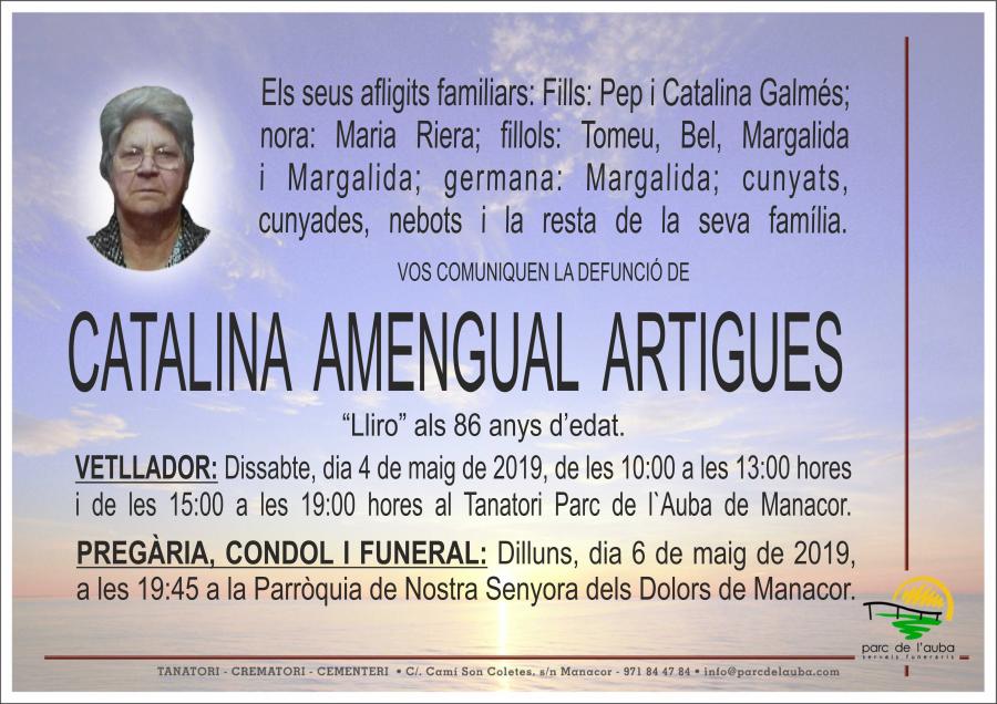 CATALINA AMENGUAL ARTIGUES