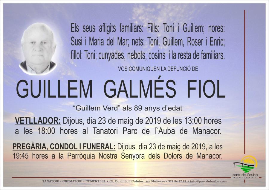 GUILLEM GALMÉS FIOL