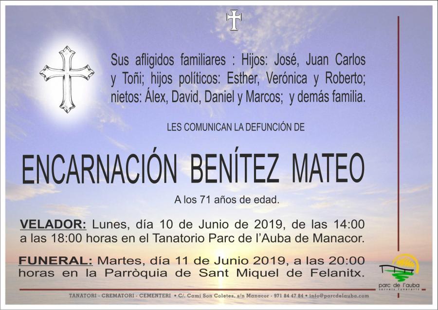 ENCARNACIÓN BENÍTEZ MATEO