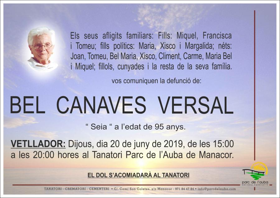 BEL CANAVES VERSAL