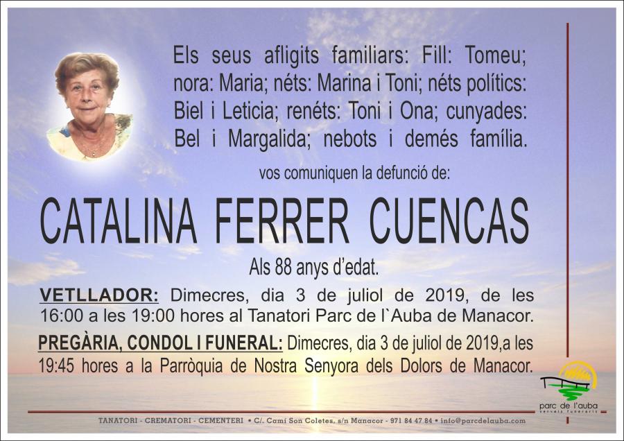 CATALINA FERRER CUENCAS