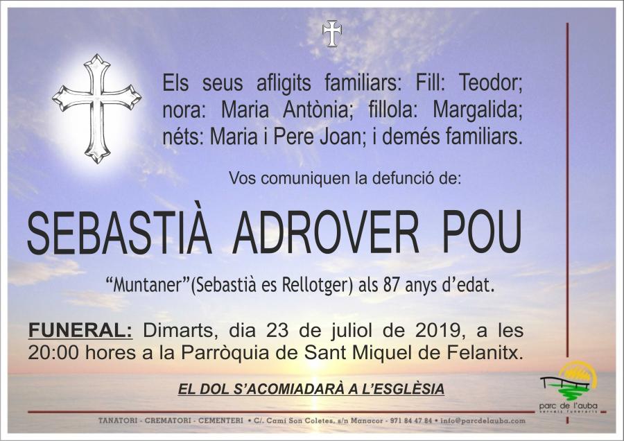 SEBASTIÀ ADROVER POU