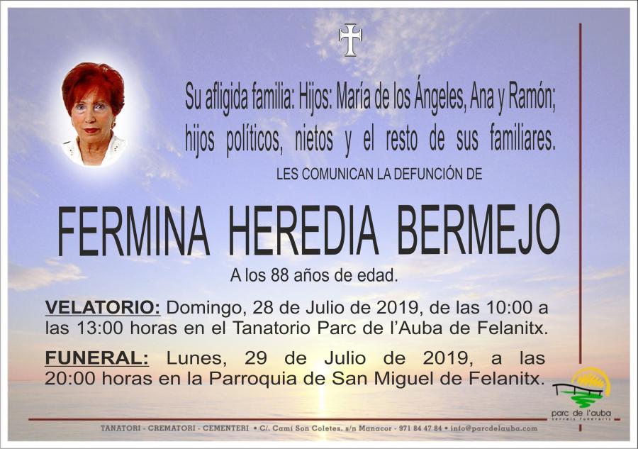 FERMINA HEREDIA BERMEJO