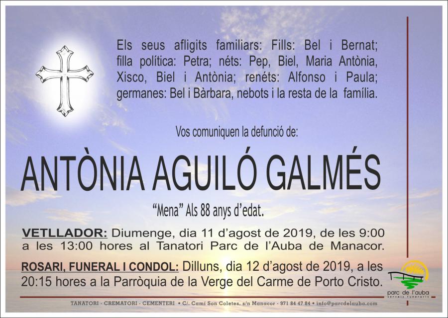 ANTONIA  AGUILÓ GALMÉS