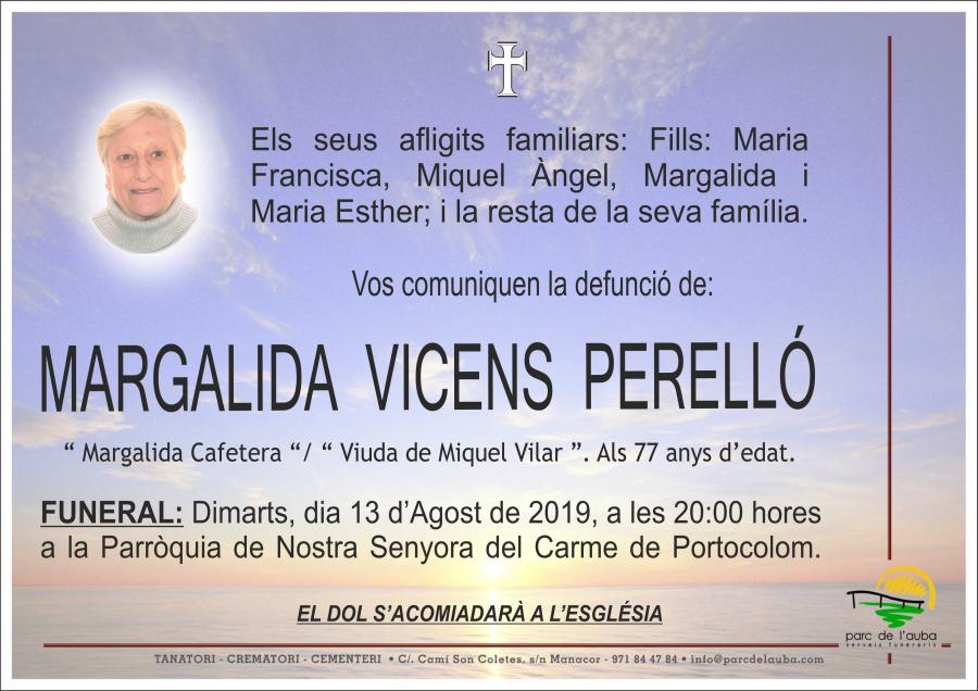 MARGARITA VICENS PERELLÓ