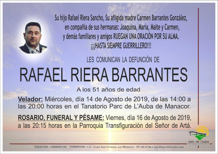 RAFAEL RIERA BARRANTES